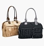 Avon Nylon Pocket Handbag Beige