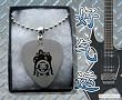 Tokio Hotel Metal Guitar Pick Necklace Boxed Music Festival Wear