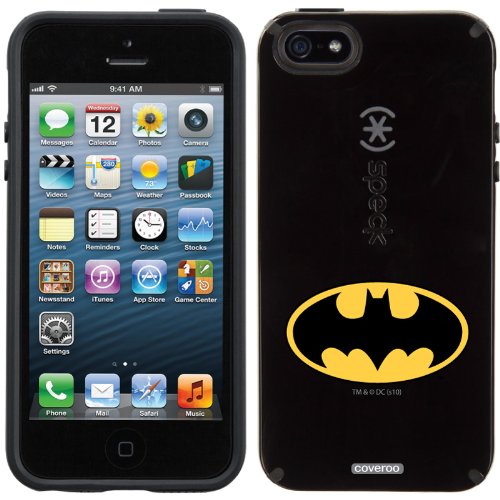 Batman - Emblem design on a Black iPhone 5s / 5 CandyShell Case by Speck