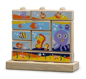 Wonderworld Eco-Friendly Seaworld Blocks
