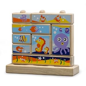 Wonderworld Eco-Friendly Seaworld Blocks
