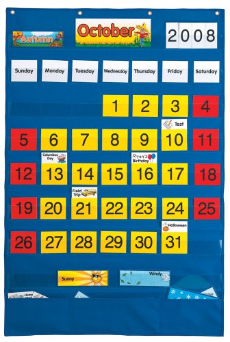 Best Price Calendar Pocket Chart - English SpanishB002A2X8GE