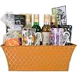 Coffee, Tea, Flavoring Syrup and Porcelain Mugs - Coffee or Tea Gourmet Gift Baskets with Syrup, and more