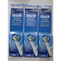 View ratings for Oral B Floss Action 3 pack brush head refill