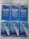 Oral B Floss Action 3 pack brush head refill