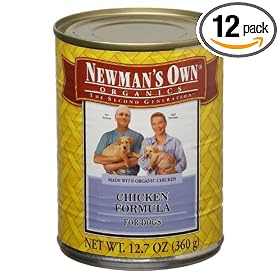 Newman's Own Organics Canned Dog Food