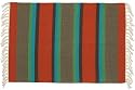 100% Cotton Flat Weave Rug striped 2 X 3