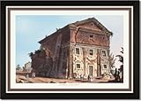 Framed Art Poster 20x30, Temple of Bacchus Framed Art Poster 20x30, Temple of Bacchus
