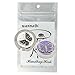 Butterfly Purse Handbag Hook Folding Hanger Black Purple, Pack of 2