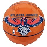 Atlanta Hawks Basketball - Foil Balloon
