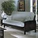 American Furniture Alliance Elite Hermosa Full Metal/Wood Futon Frame, Espresso