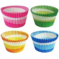 Cupcake Creations Baking Cups, Rainbow Assortment 80-Pack