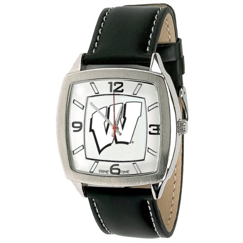 NCAA Men's COL-RET-WIS Retro Series Wisconsin Badgers Watch