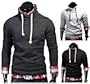 MT Styles Pullover Hoher Kragen Hoodie S-133