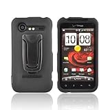 Black OEM Body Glove Snap-On Case w Detachable Kickstand Belt Clip For HTC  ....