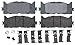 ACDelco Gold 17D1222CH (19176879) Ceramic Front Disc Brake Pad Set