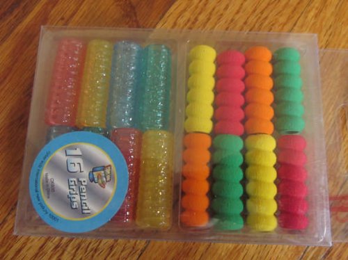 Cyber Kidz Pack of 16 Pencil Grips