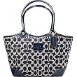 Coach Bleecker Denim Signature Tote 12573