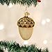 Old World Christmas Large Acorn Glass Blown Ornament