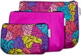 C.R. Gibson 3 Pack Iota Organizer Bags with Zippers, Groovy... C.R. Gibson 3 Pack Iota Organizer Bags with Zippers, Groovy...
