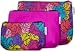 C.R. Gibson 3 Pack Iota Organizer Bags with Zippers, Groovy... C.R. Gibson 3 Pack Iota Organizer Bags with Zippers, Groovy...