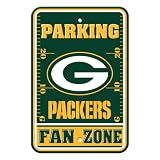 NFL Green Bay Packers Plastic Parking Signs