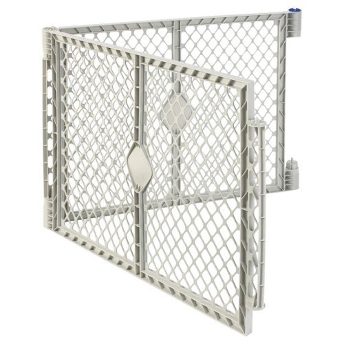 Pet Yard Plastic Exercise Pen Expansion Panel, 2-Piece, White