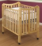 Orbelle Tian Two Level Portable Crib - Natural --