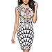 Women Dress, Gillberry Women Traditional African Print Dashiki Bodycon Dress