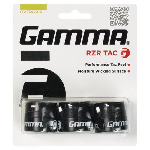 Gamma Sports RZR Tac Overgrip, Black