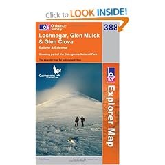 Lochnagar, Glen Muick and Glen Clova (Explorer Maps) (OS Explorer Map)