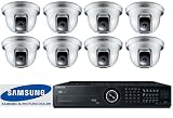 TC35- SAMSUNG SRD-852D 8 CHANNEL REAL TIME H.264 DVR 1TB WITH 8 CCTV SECURITY CAMERA SAMSUNG CCTV CAMERA SCC-B5344P 2.9~10MM VARIFOCAL LENS 540TVL DYNAMIC CCD DEFECT COMPENSATION: samsung cctv cameras