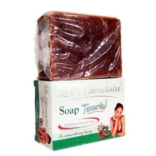 La Bamakoise Lightening and Gumming Soap Tamarind 225g (Pack of 3)