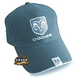 Dodge Ram Logo Hat Cap in Light Blue (Apparel Clothing) by Gregs Automotive LLC