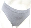 Damen Funktions-Slip, Sportunterwäsche enorm elastisch, höchster Tragekomfort, 3er-Pack, grau-meliert