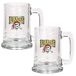 Pittsburgh Pirates MLB 2pc 15oz Glass Tankard Set- Primary Logo