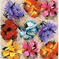 Hula Girl Flower Lei Hair clip (12 pack)