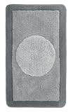 Ridder 72503070-350 Teppich ca. 60 x 90 cm, 100% Polyacryl, 100% Polyacryl, Macau grau