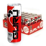 GURU Energy Drink, 100% Natural, 8.4-Fluid Ounce Can (Pack of 24)