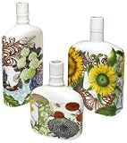 ROSANNA SECRET GARDEN MINI VASES SET OF 3