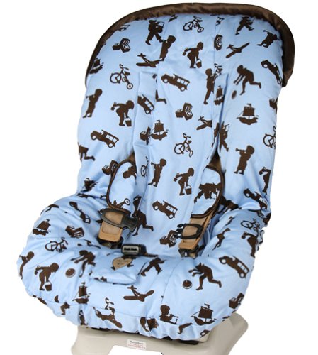 Baby Bella Maya Toddler Car Seat Cover Little Boy Blue