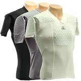 McDavid 7720YT Youth Lacrosse Hexpad Compression Shirt White Large