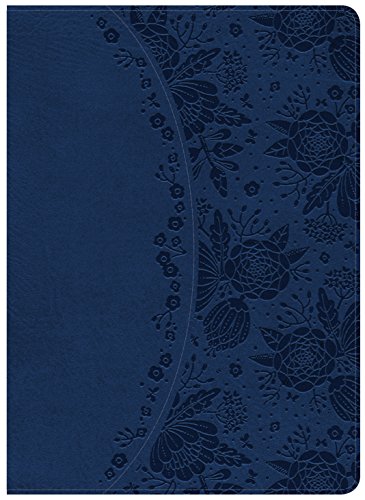KJV Study Bible, Indigo, LeatherTouch