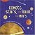 Comets, Stars, the Moon, and Mars: Space Poems and Paintings
