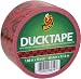 Duck Brand 280423 1.88-Inch by 10 Yards Red Dragon Printed Duct Tape, Red/Black