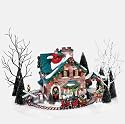 Department 56 Christmas Lane Series Animated Snow Village, Santa's Wonderland House