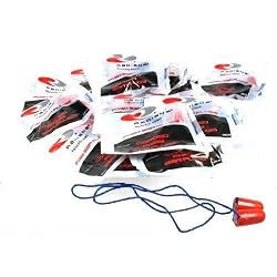 20 Ear Plugs Hearing Safety Hunting Shooting Corded