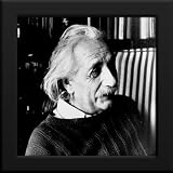 Review StarFramers  / Albert Einstein Custom Framed 12x12 B&W Photo (Dark Sweater)