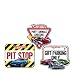 Hot Wheels High Speed Wall Decoration 3ct