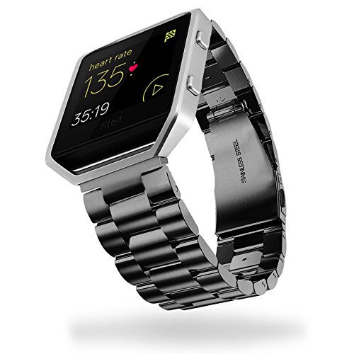 Infiland abc97123xdfsd fitbit blaze band - black